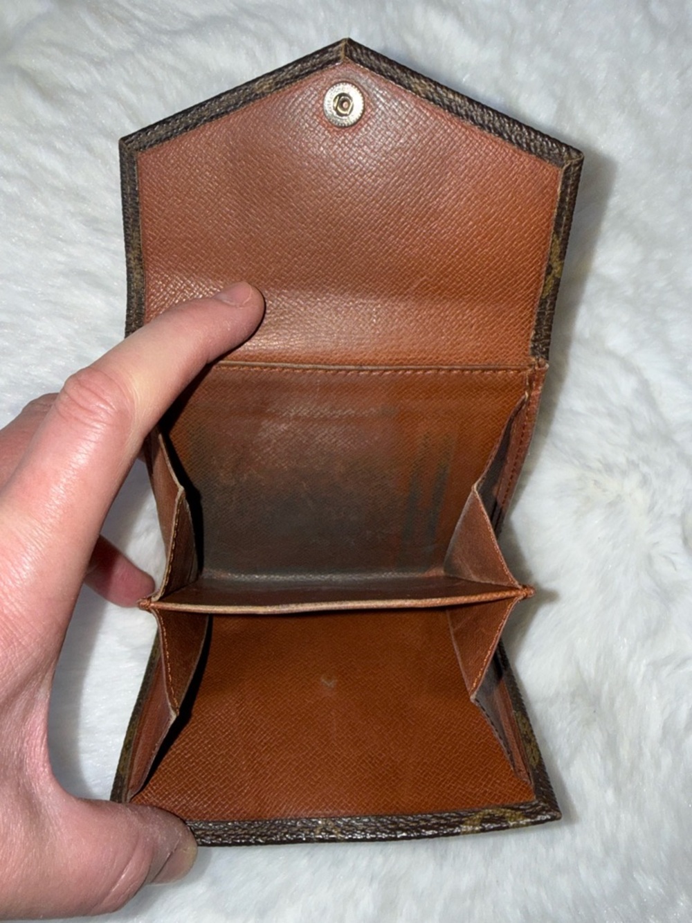 Louis Vuitton Brown Monogram Compact Wallet - Picture 9 of 15